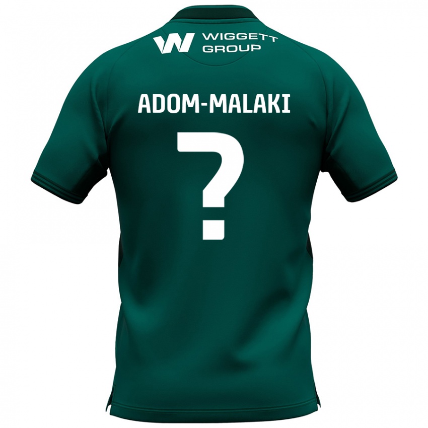 Niño Camiseta Nino Adom-Malaki #0 Verde 2ª Equipación 2024/25 La Camisa México