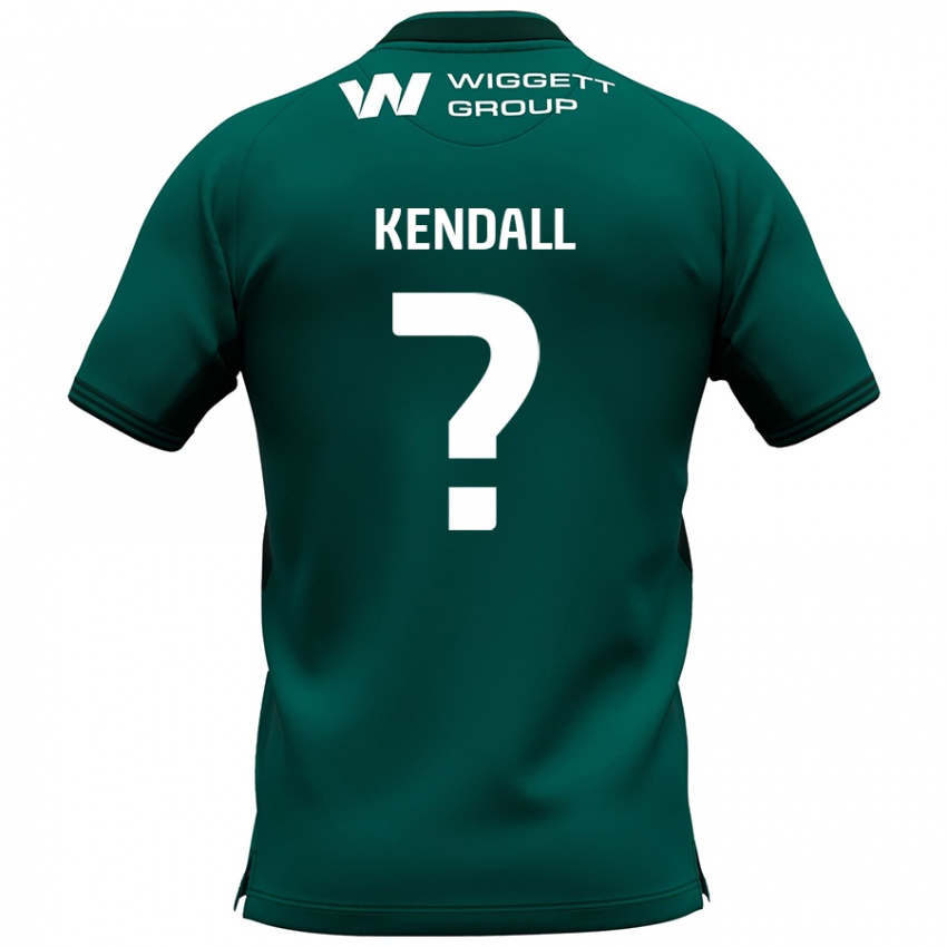 Niño Camiseta Sheldon Kendall #0 Verde 2ª Equipación 2024/25 La Camisa México