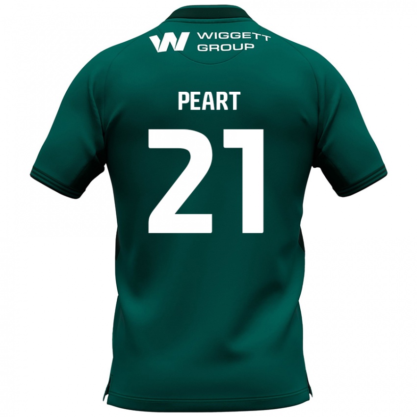 Niño Camiseta Kalani Peart #21 Verde 2ª Equipación 2024/25 La Camisa México