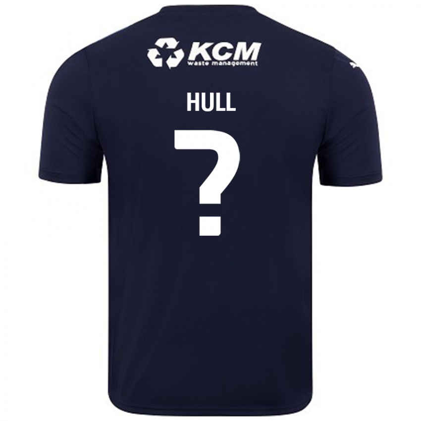 Niño Camiseta Jake Hull #0 Azul Marino 2ª Equipación 2024/25 La Camisa México