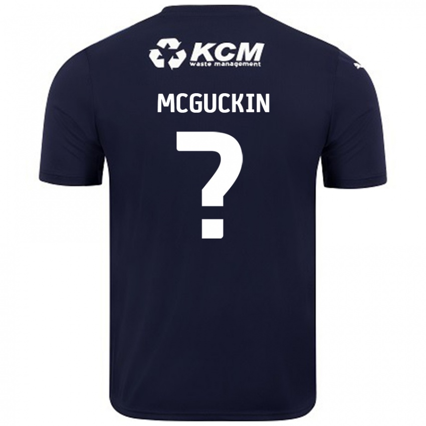 Niño Camiseta Ciaran Mcguckin #0 Azul Marino 2ª Equipación 2024/25 La Camisa México