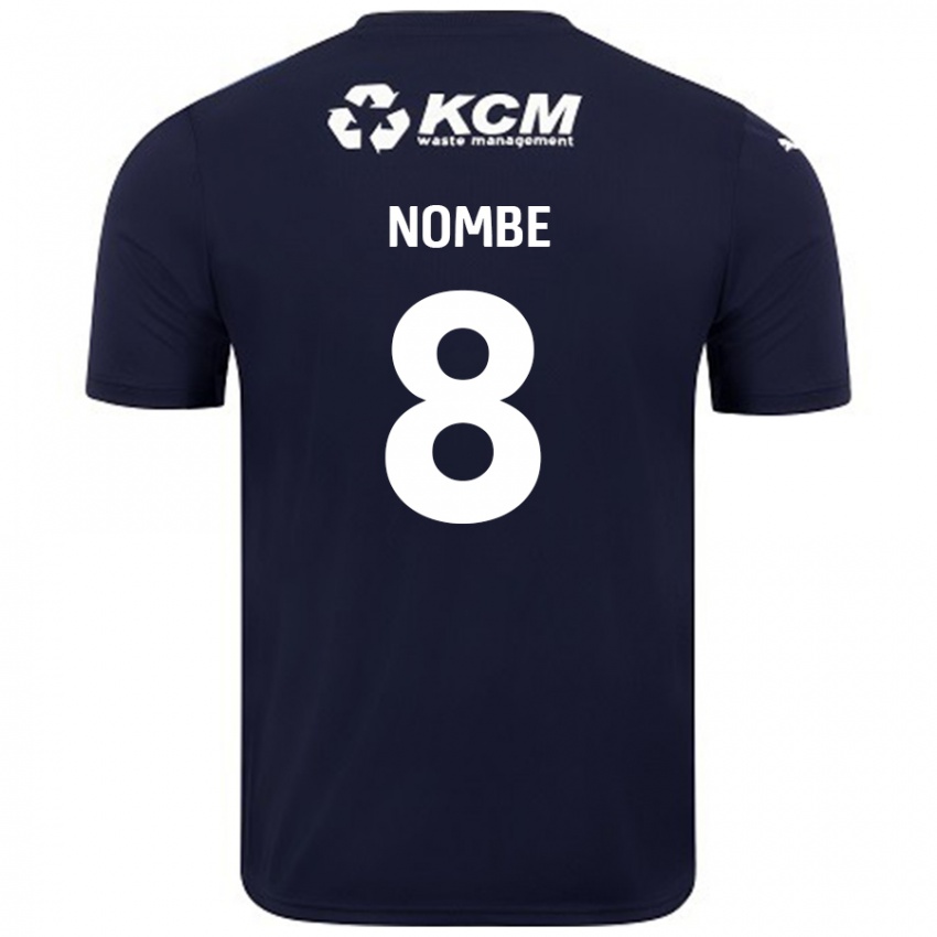 Niño Camiseta Sam Nombe #8 Azul Marino 2ª Equipación 2024/25 La Camisa México