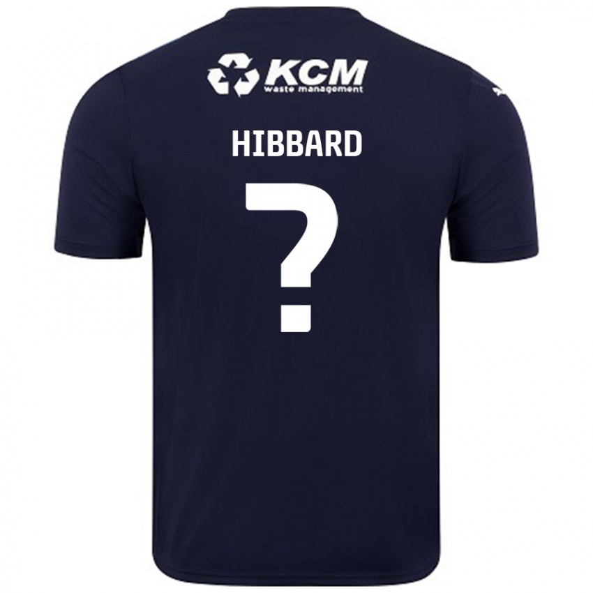 Niño Camiseta Zac Hibbard #0 Azul Marino 2ª Equipación 2024/25 La Camisa México