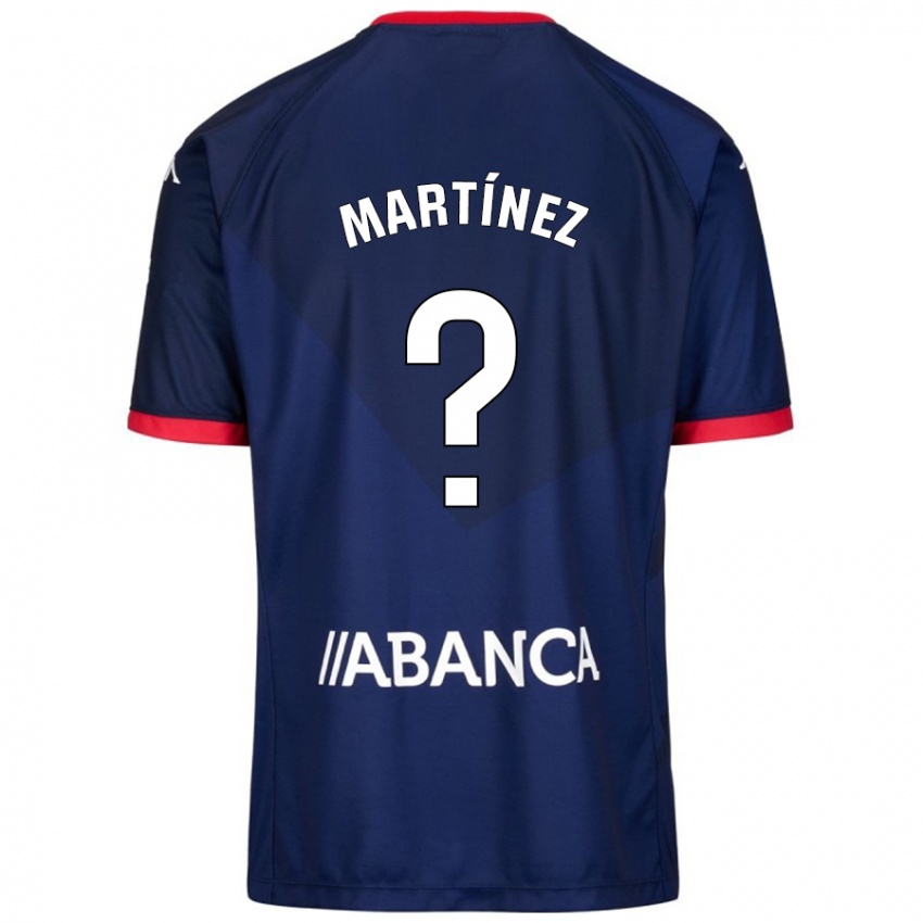 Niño Camiseta Pablo Martínez #4 Azul Marino 2ª Equipación 2024/25 La Camisa México