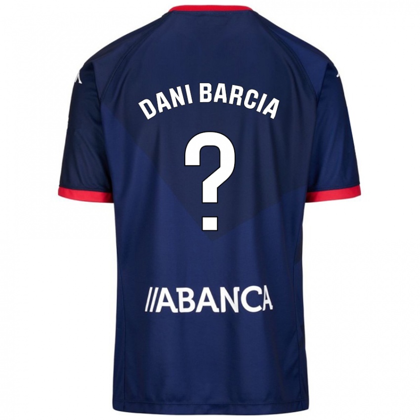 Niño Camiseta Dani Barcia #5 Azul Marino 2ª Equipación 2024/25 La Camisa México