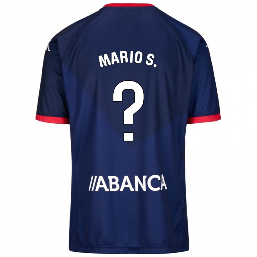 Niño Camiseta Mario Soriano #21 Azul Marino 2ª Equipación 2024/25 La Camisa México