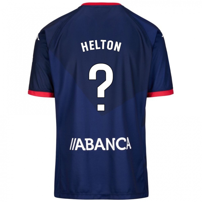 Niño Camiseta Helton Leite #25 Azul Marino 2ª Equipación 2024/25 La Camisa México