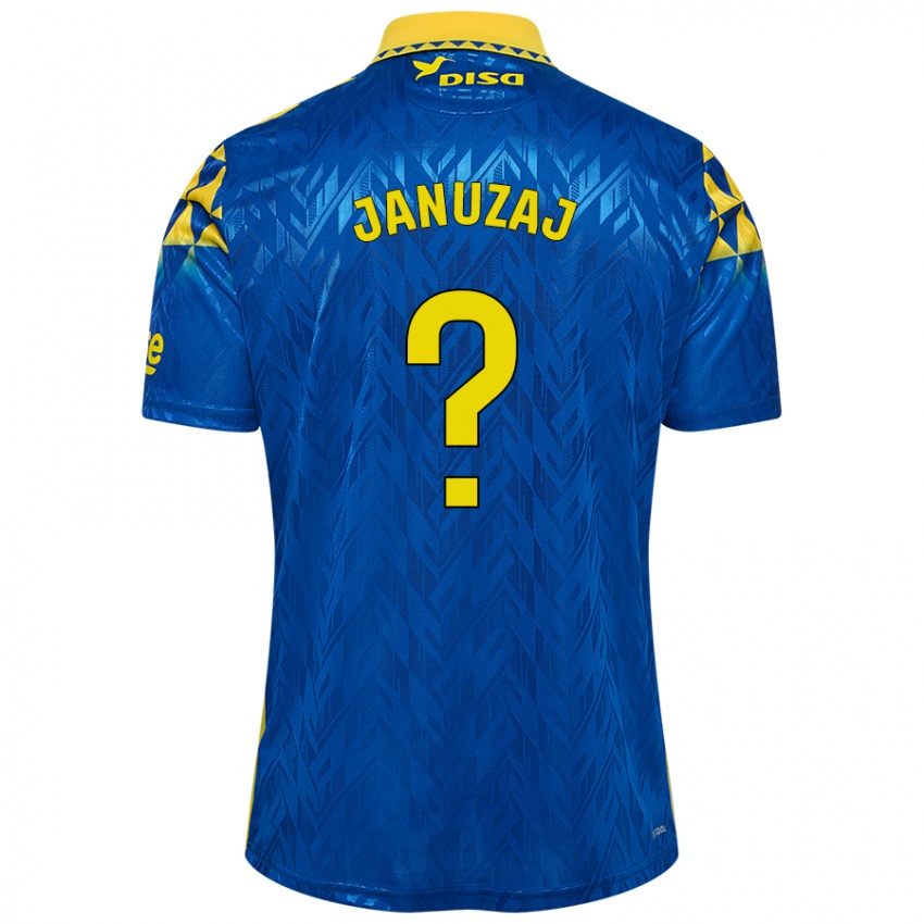 Niño Camiseta Adnan Januzaj #0 Azul Amarillo 2ª Equipación 2024/25 La Camisa México