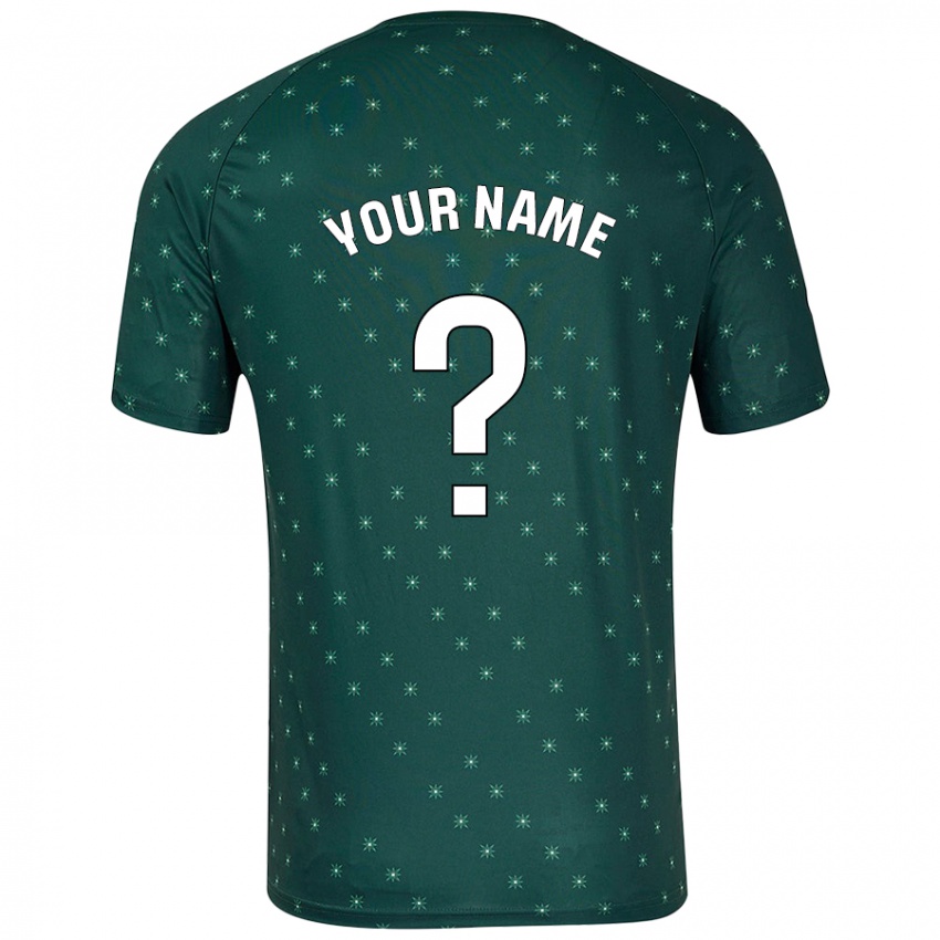 Niño Camiseta Su Nombre #0 Verde Oscuro 2ª Equipación 2024/25 La Camisa México