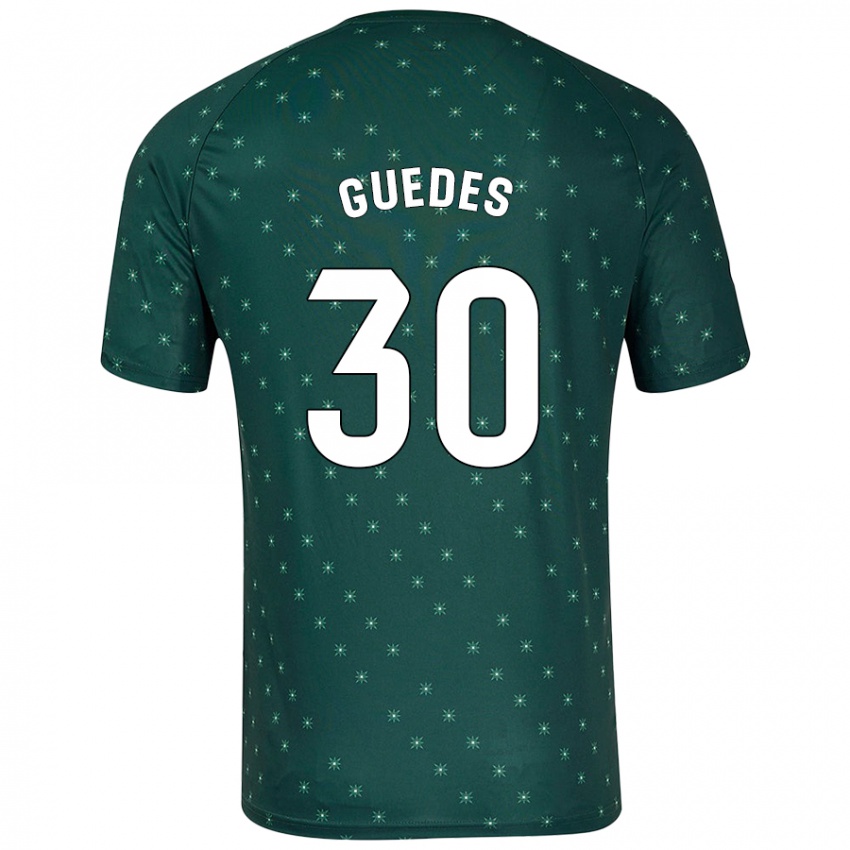 Niño Camiseta Gui Guedes #30 Verde Oscuro 2ª Equipación 2024/25 La Camisa México