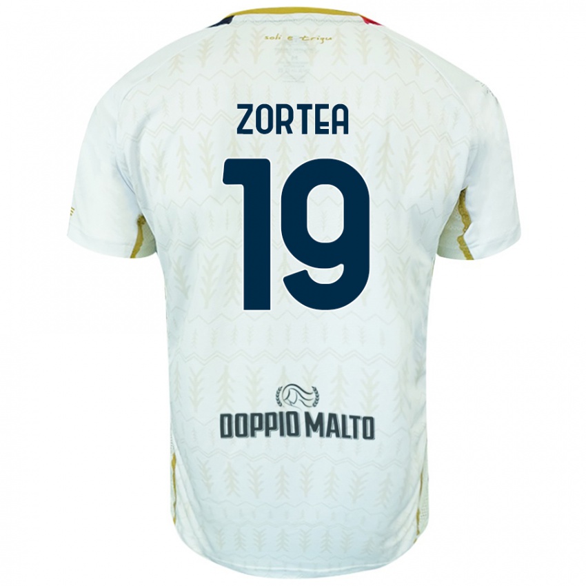 Niño Camiseta Nadir Zortea #19 Blanco 2ª Equipación 2024/25 La Camisa México