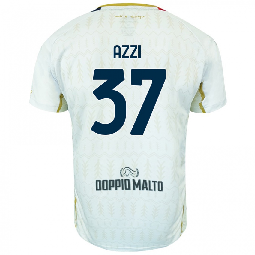 Niño Camiseta Paulo Azzi #37 Blanco 2ª Equipación 2024/25 La Camisa México