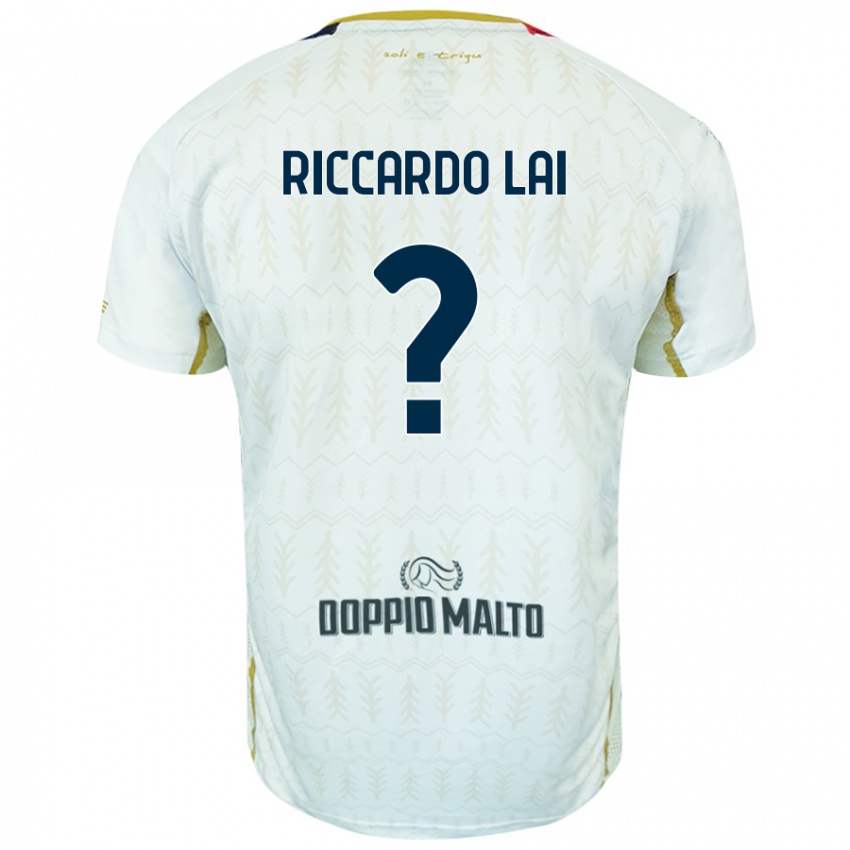 Niño Camiseta Riccardo Lai #0 Blanco 2ª Equipación 2024/25 La Camisa México