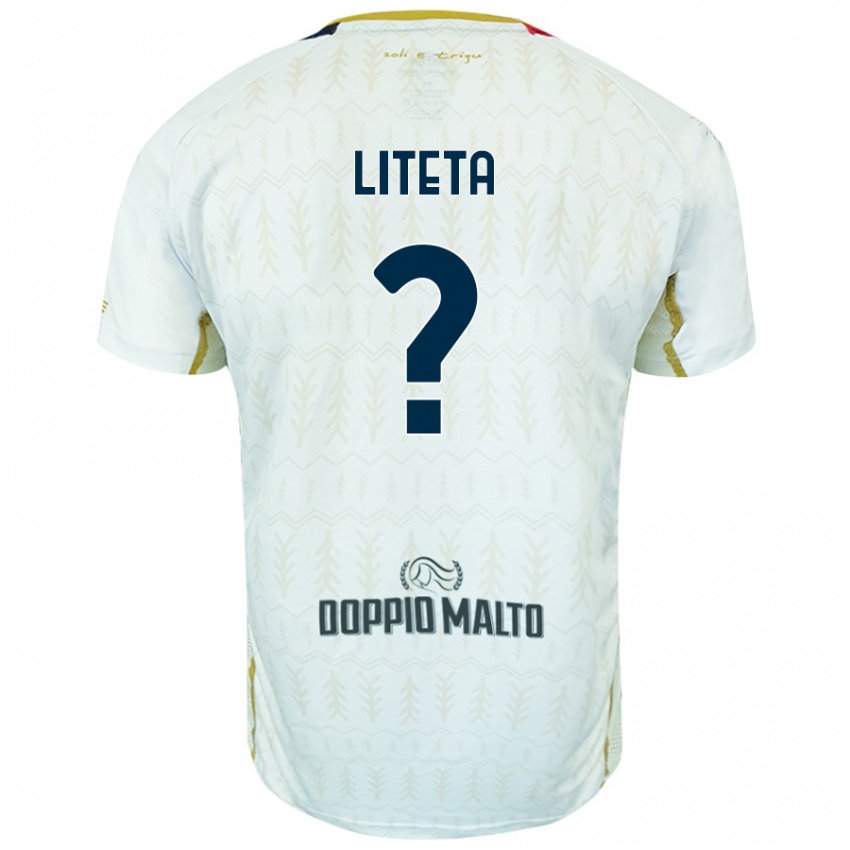 Niño Camiseta Joseph Liteta #0 Blanco 2ª Equipación 2024/25 La Camisa México