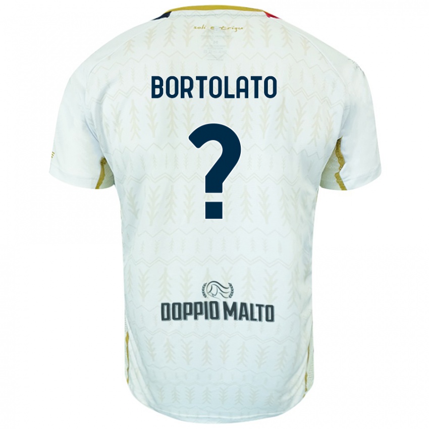 Niño Camiseta Filippo Bortolato #0 Blanco 2ª Equipación 2024/25 La Camisa México