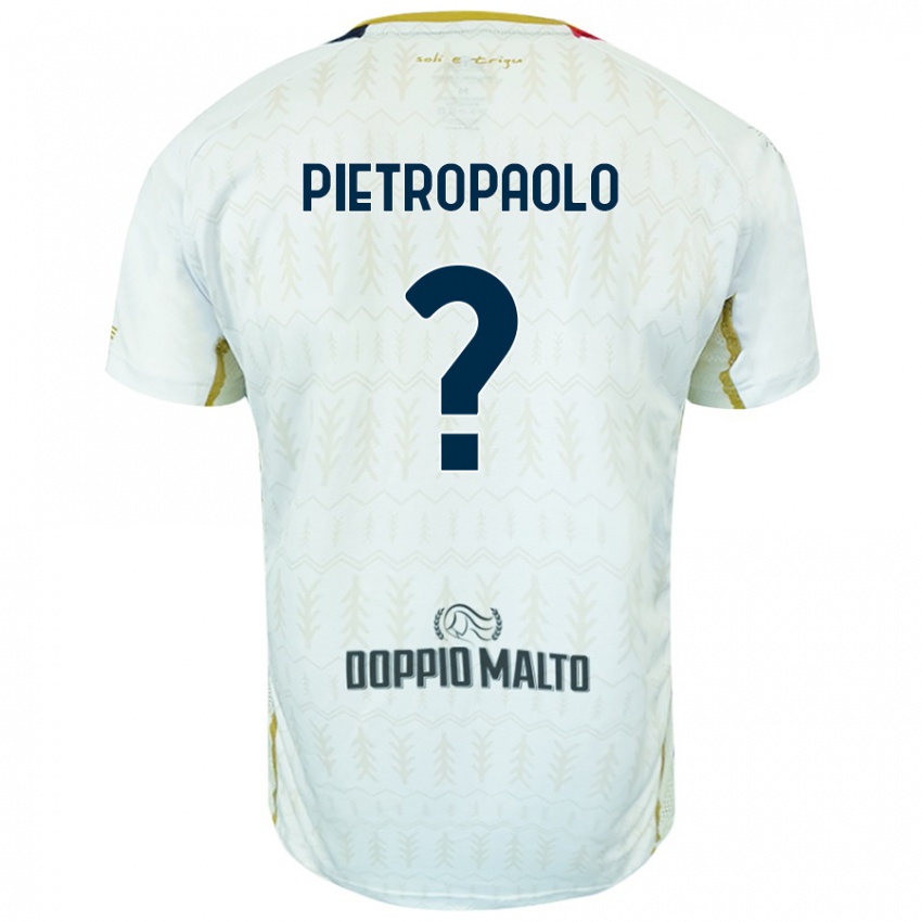 Niño Camiseta Mario Pietropaolo #0 Blanco 2ª Equipación 2024/25 La Camisa México