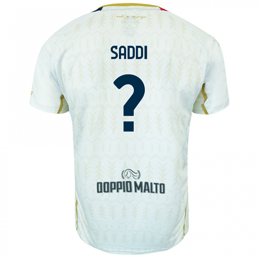 Niño Camiseta Gianluca Saddi #0 Blanco 2ª Equipación 2024/25 La Camisa México