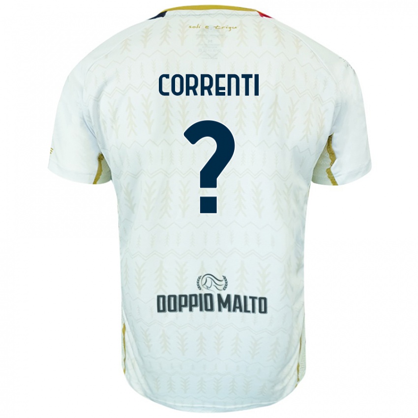 Niño Camiseta Gabriele Correnti #0 Blanco 2ª Equipación 2024/25 La Camisa México