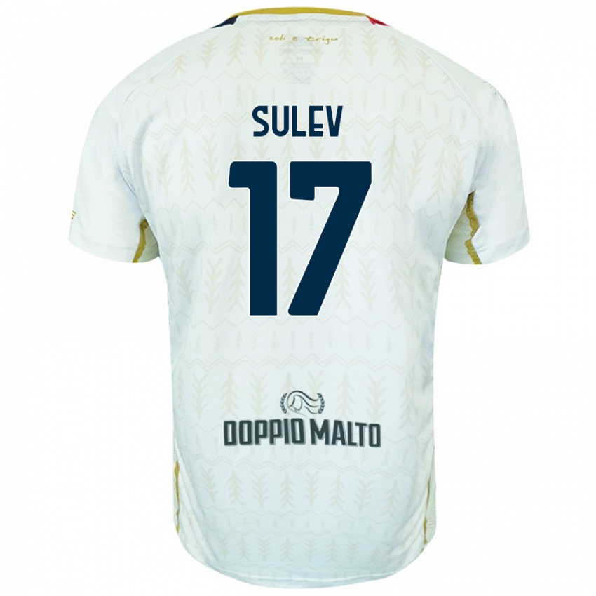 Niño Camiseta Ivan Sulev #17 Blanco 2ª Equipación 2024/25 La Camisa México