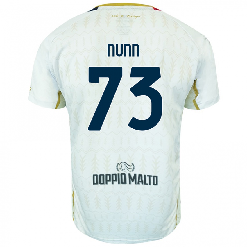 Niño Camiseta Jack Nunn #73 Blanco 2ª Equipación 2024/25 La Camisa México