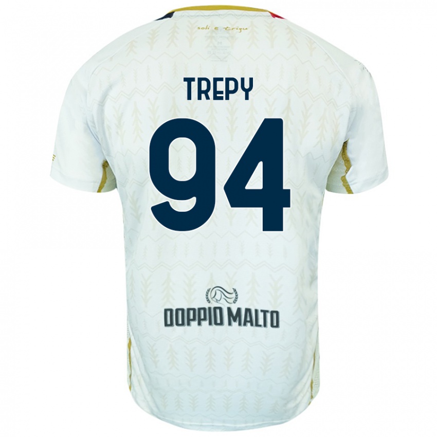 Niño Camiseta Yael Trepy #94 Blanco 2ª Equipación 2024/25 La Camisa México