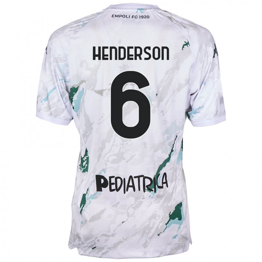 Niño Camiseta Liam Henderson #6 Gris 2ª Equipación 2024/25 La Camisa México