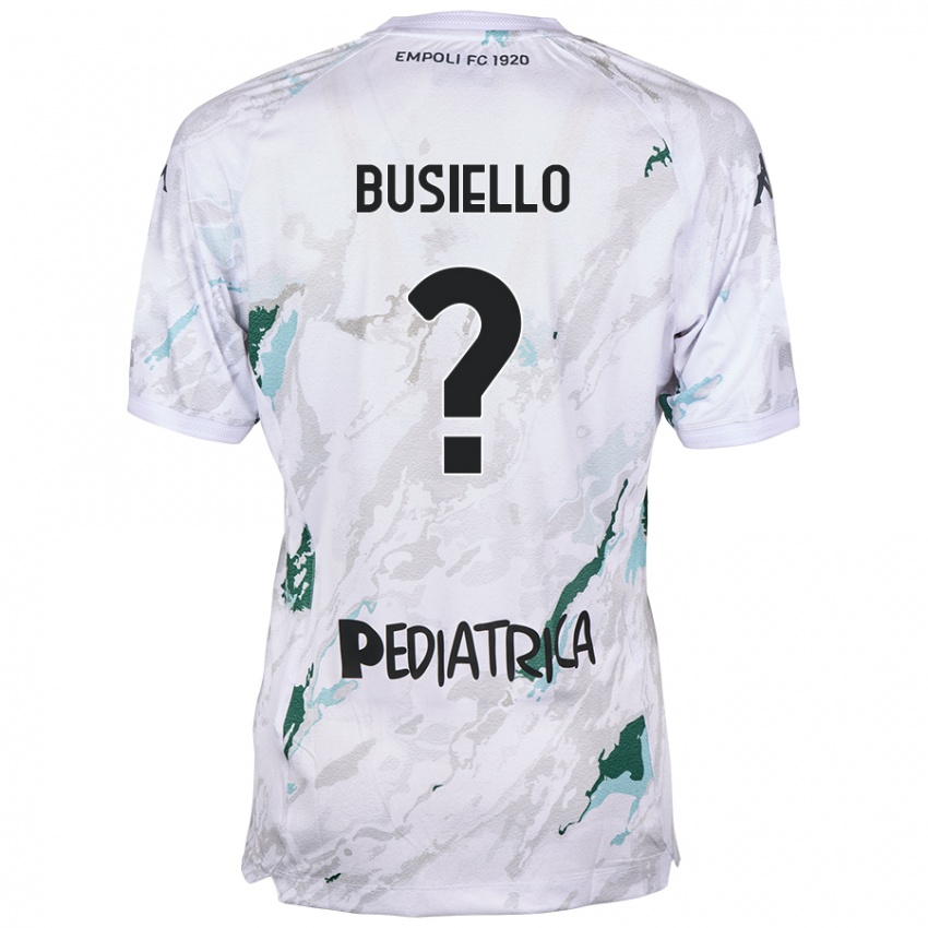 Niño Camiseta Danilo Busiello #0 Gris 2ª Equipación 2024/25 La Camisa México