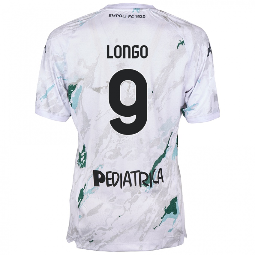 Niño Camiseta Mattia Longo #9 Gris 2ª Equipación 2024/25 La Camisa México