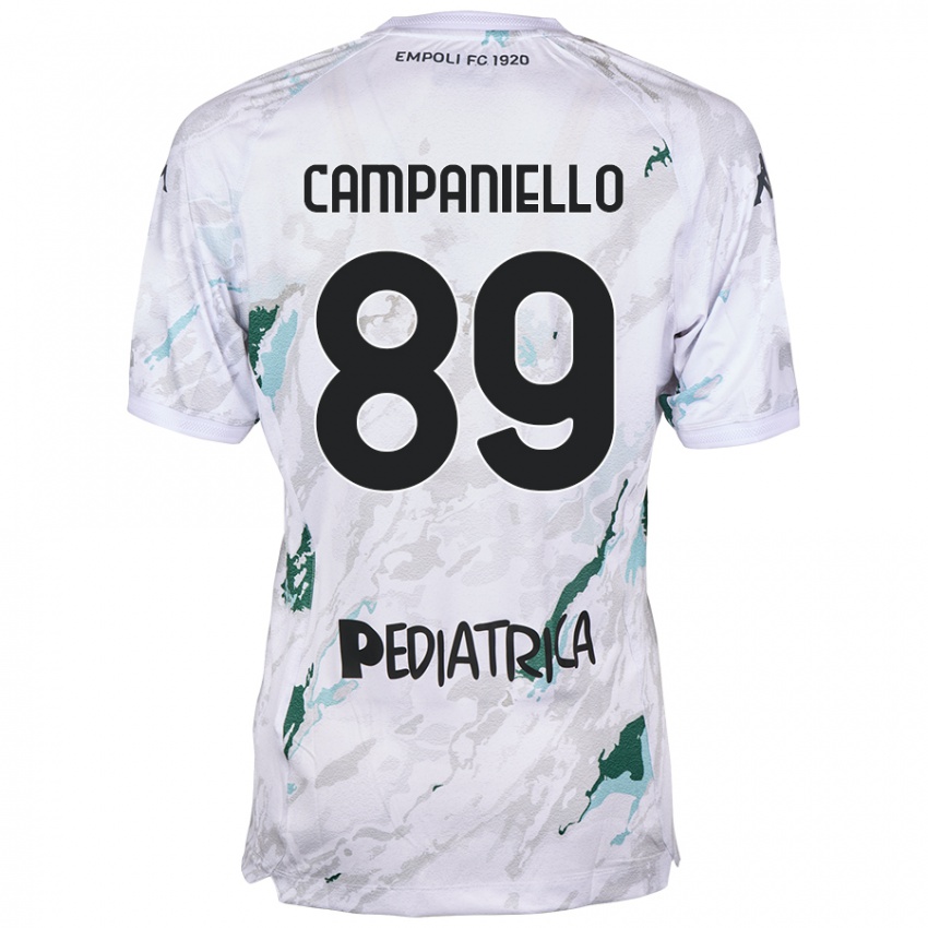 Niño Camiseta Thomas Campaniello #89 Gris 2ª Equipación 2024/25 La Camisa México