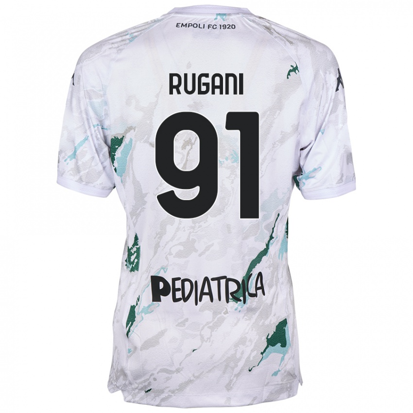 Niño Camiseta Tommaso Rugani #91 Gris 2ª Equipación 2024/25 La Camisa México