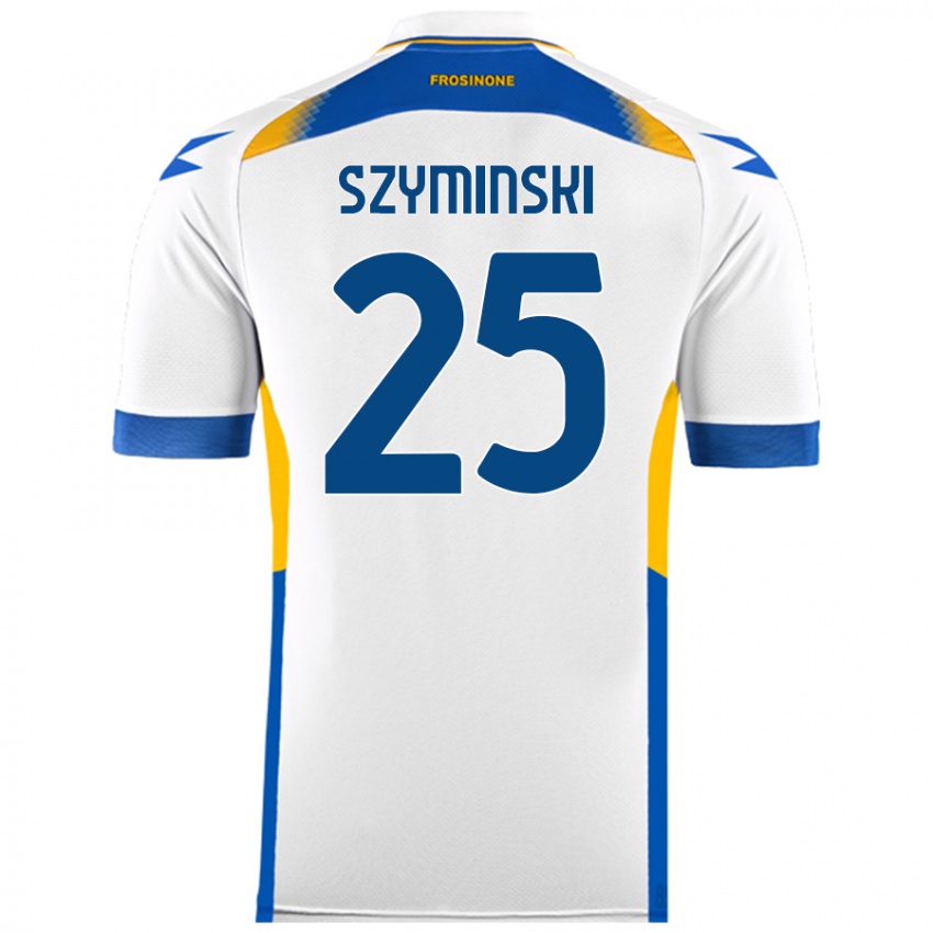 Niño Camiseta Przemyslaw Szyminski #25 Blanco 2ª Equipación 2024/25 La Camisa México