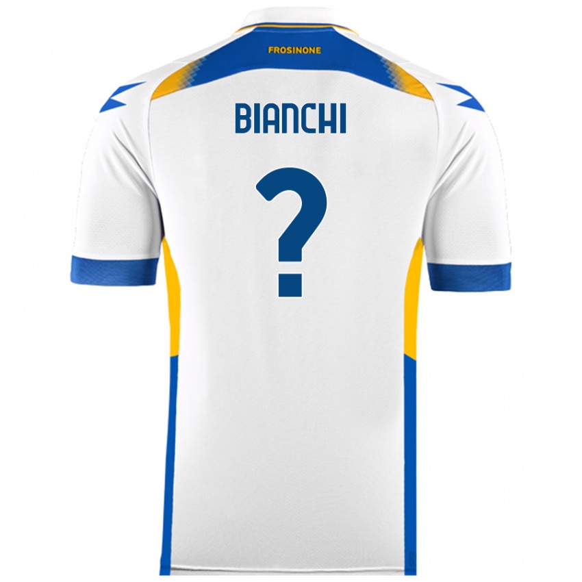 Niño Camiseta Cristian Bianchi #0 Blanco 2ª Equipación 2024/25 La Camisa México