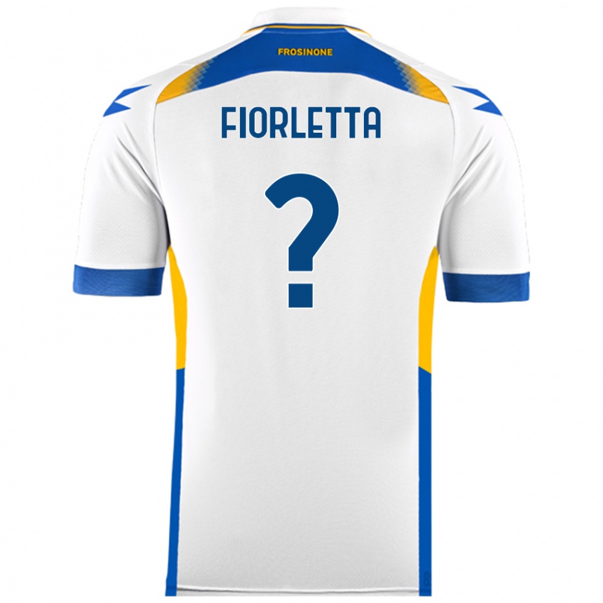 Niño Camiseta Gianmarco Fiorletta #0 Blanco 2ª Equipación 2024/25 La Camisa México