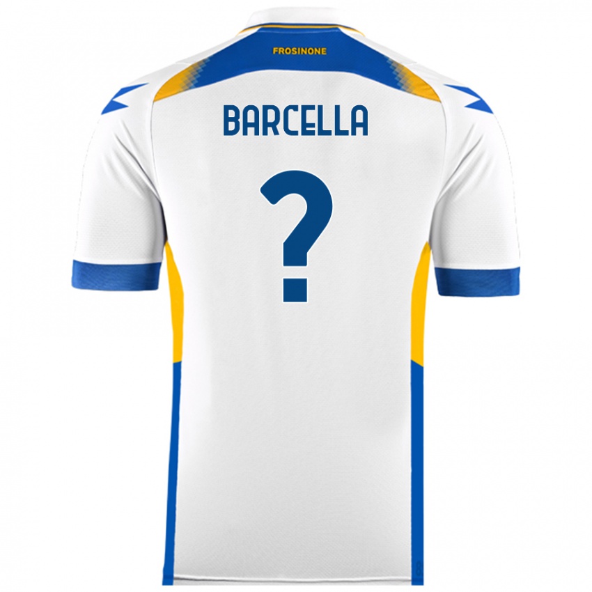 Niño Camiseta Kevin Barcella #0 Blanco 2ª Equipación 2024/25 La Camisa México