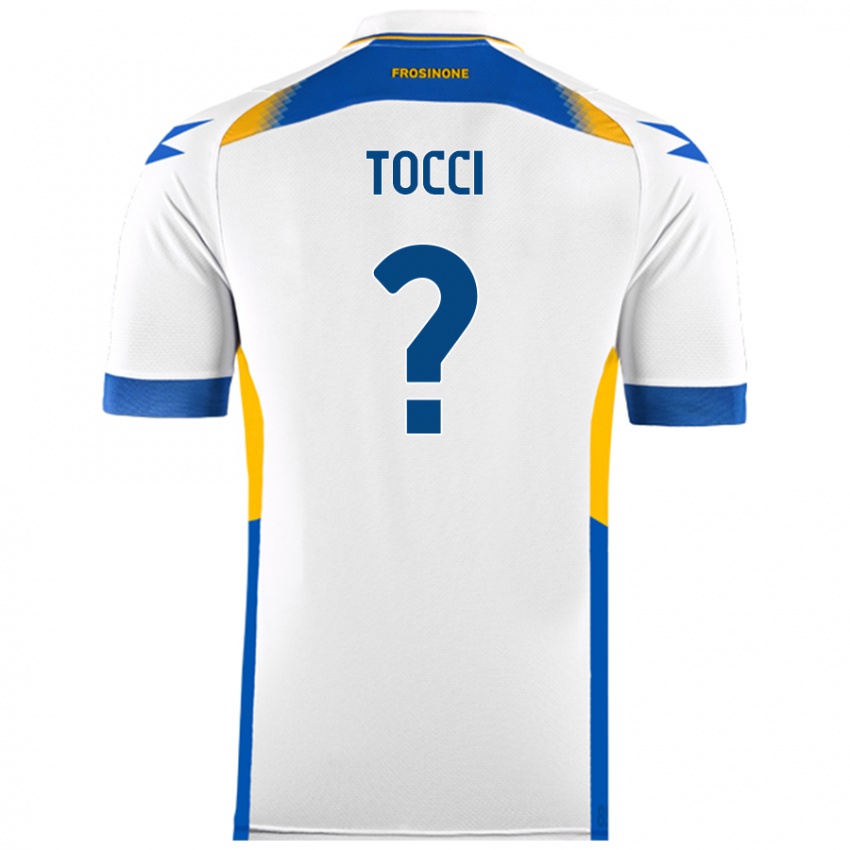 Niño Camiseta Federico Tocci #0 Blanco 2ª Equipación 2024/25 La Camisa México