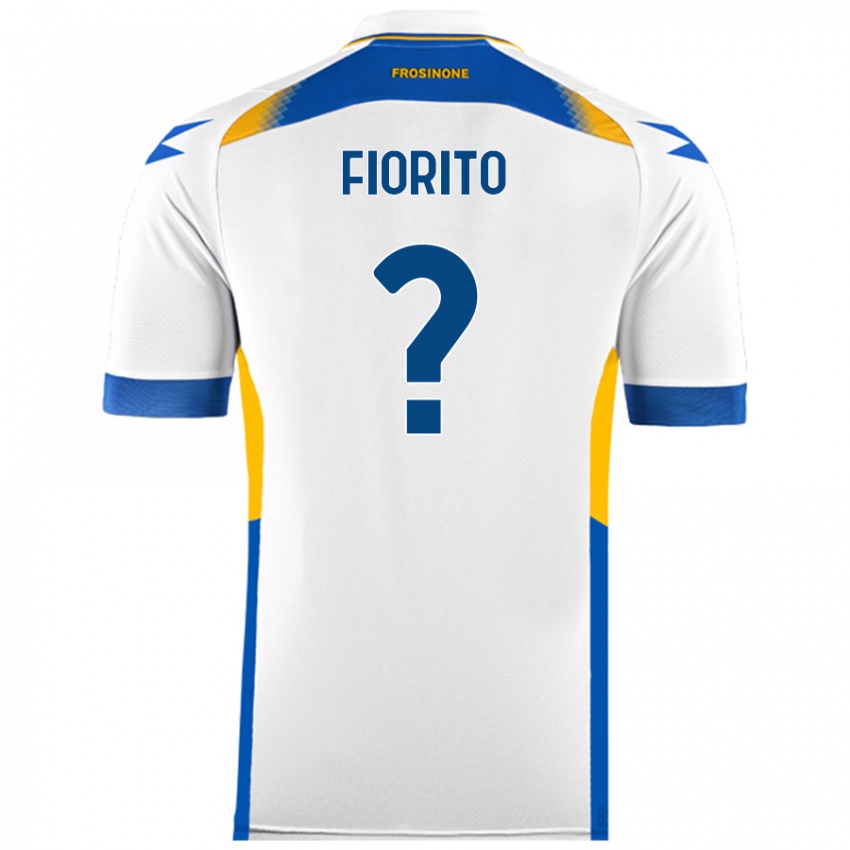 Niño Camiseta Loris Fiorito #0 Blanco 2ª Equipación 2024/25 La Camisa México