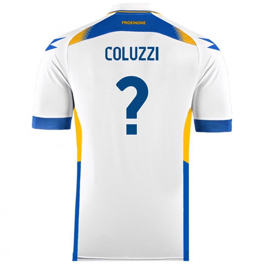 Niño Camiseta Alessandro Coluzzi #0 Blanco 2ª Equipación 2024/25 La Camisa México