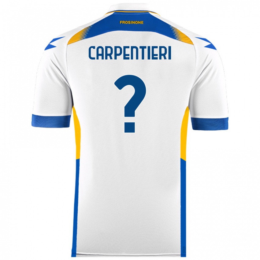 Niño Camiseta Christian Carpentieri #0 Blanco 2ª Equipación 2024/25 La Camisa México