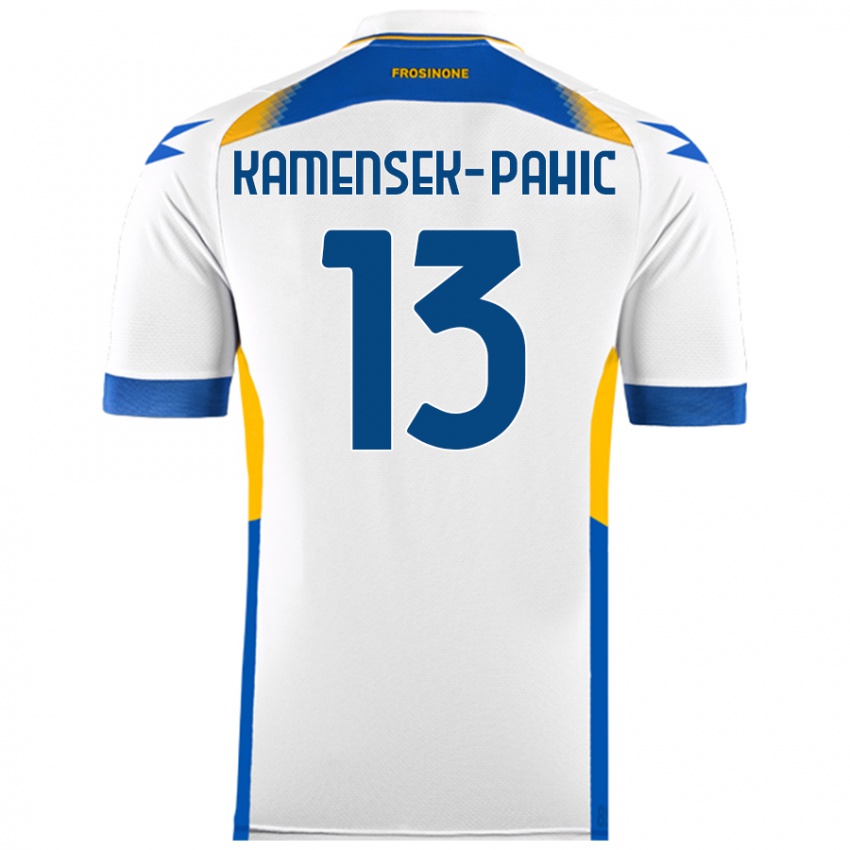 Niño Camiseta Matjaz Kamensek-Pahic #13 Blanco 2ª Equipación 2024/25 La Camisa México