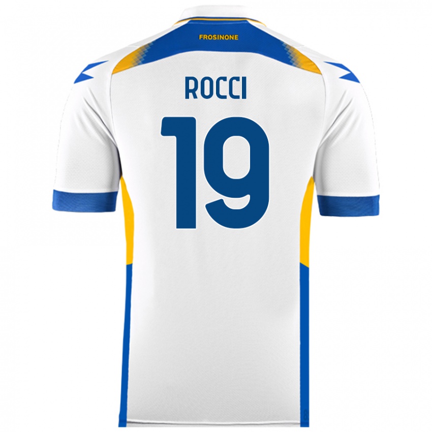 Niño Camiseta Valerio Rocci #19 Blanco 2ª Equipación 2024/25 La Camisa México