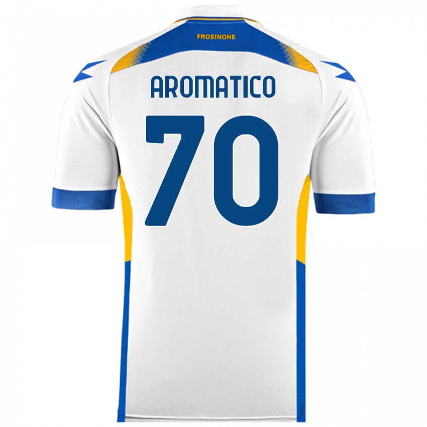 Niño Camiseta Raul Aromatico #70 Blanco 2ª Equipación 2024/25 La Camisa México