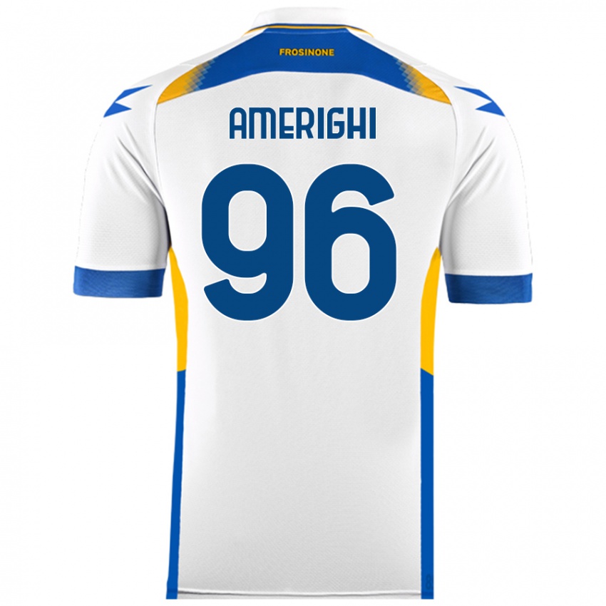 Niño Camiseta Igor Amerighi #96 Blanco 2ª Equipación 2024/25 La Camisa México