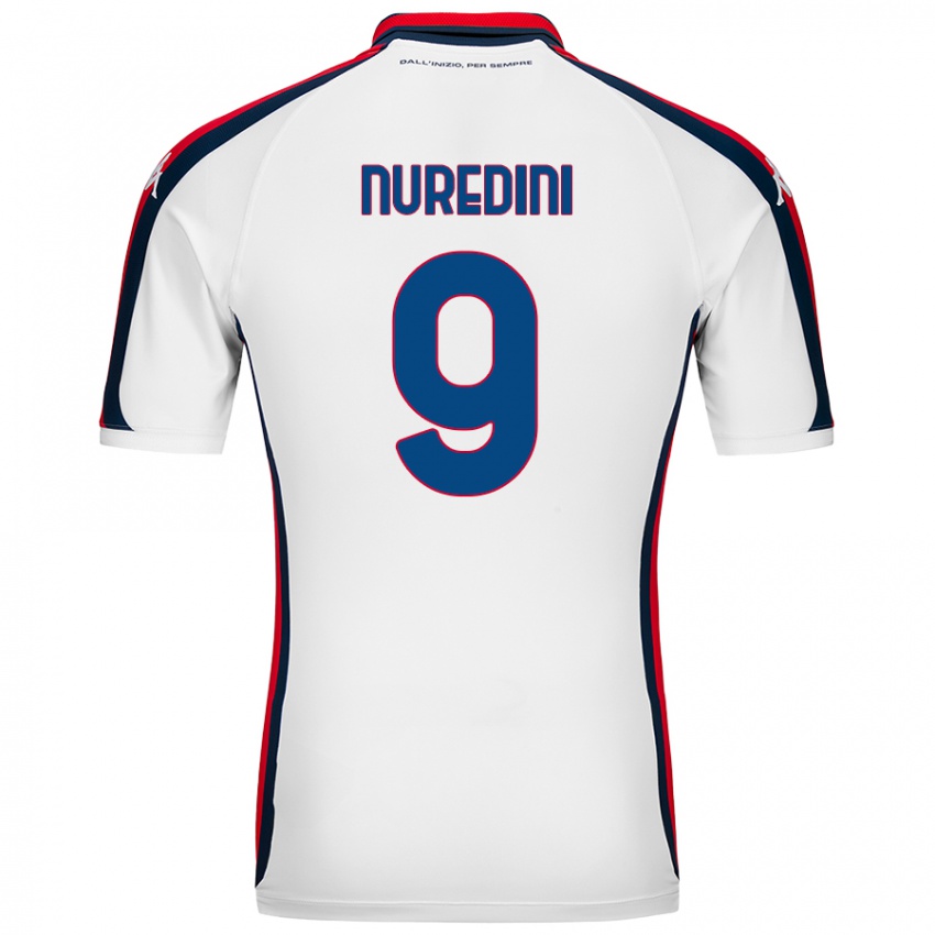 Niño Camiseta Joi Nuredini #9 Blanco 2ª Equipación 2024/25 La Camisa México