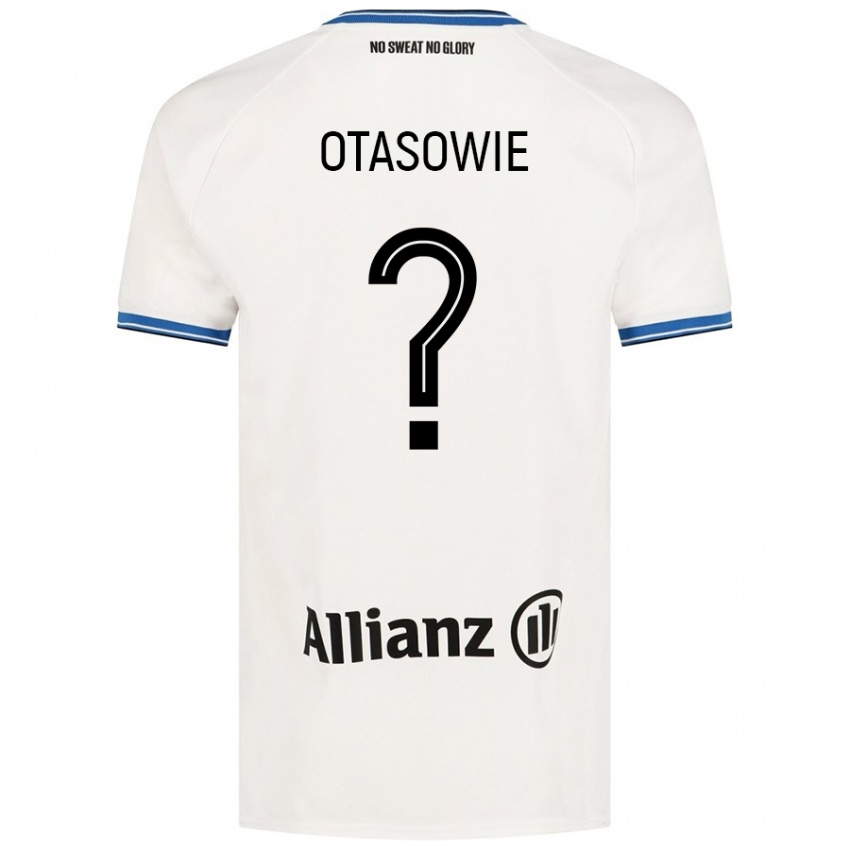 Niño Camiseta Owen Otasowie #0 Blanco 2ª Equipación 2024/25 La Camisa México