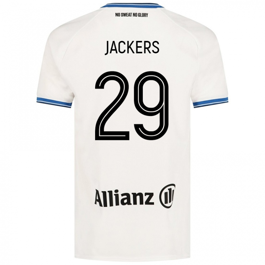 Niño Camiseta Nordin Jackers #29 Blanco 2ª Equipación 2024/25 La Camisa México