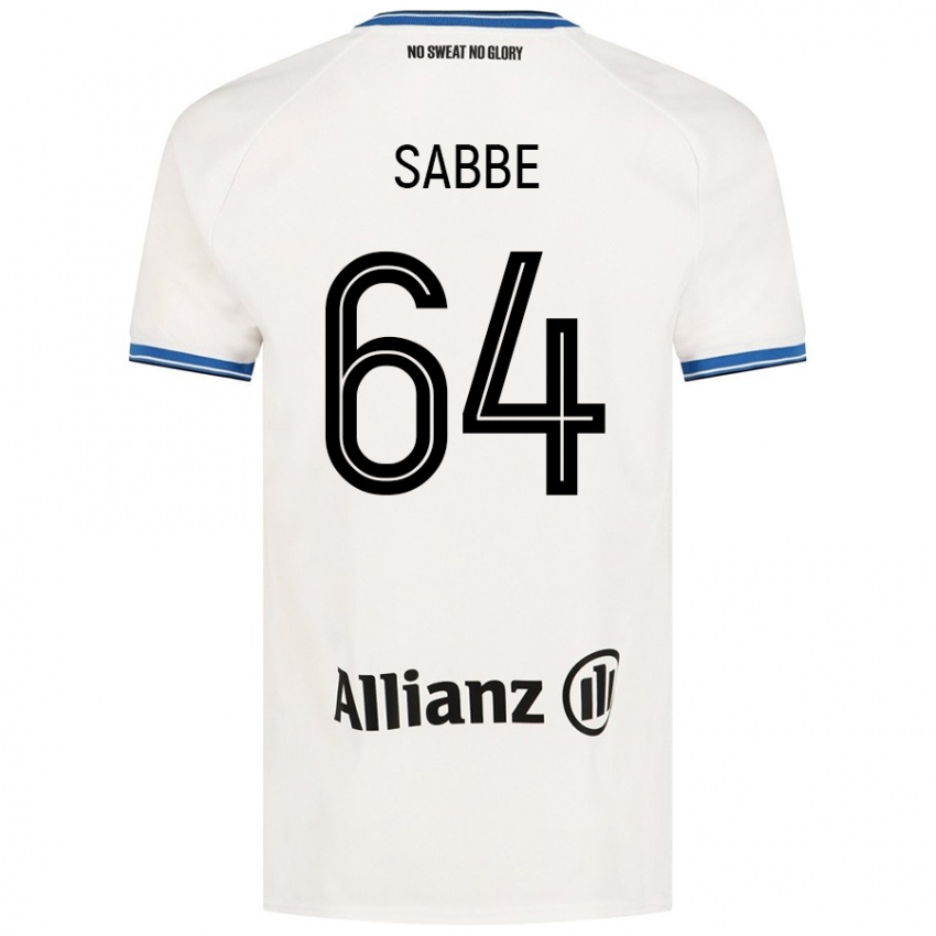 Niño Camiseta Kyriani Sabbe #64 Blanco 2ª Equipación 2024/25 La Camisa México