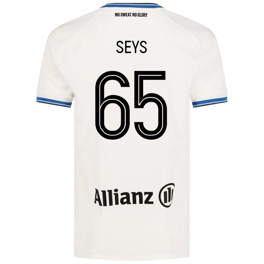 Niño Camiseta Joaquin Seys #65 Blanco 2ª Equipación 2024/25 La Camisa México