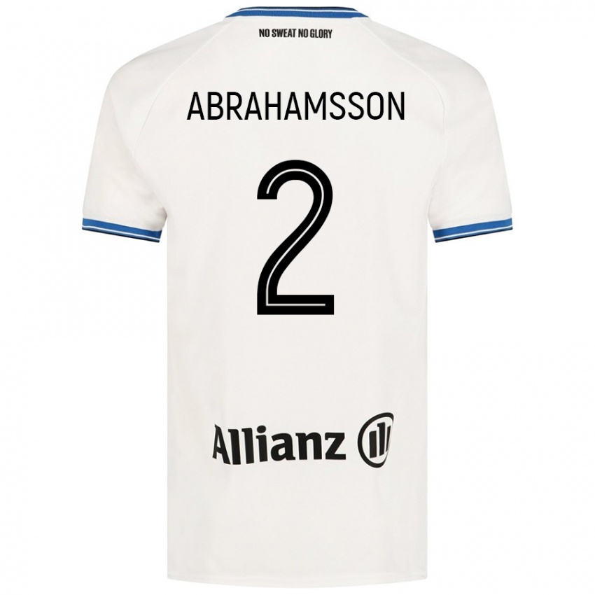 Niño Camiseta Sejde Abrahamsson #2 Blanco 2ª Equipación 2024/25 La Camisa México