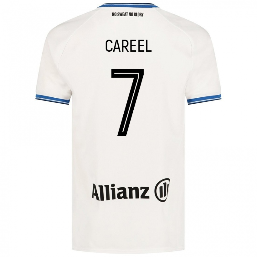 Niño Camiseta Oona Careel #7 Blanco 2ª Equipación 2024/25 La Camisa México