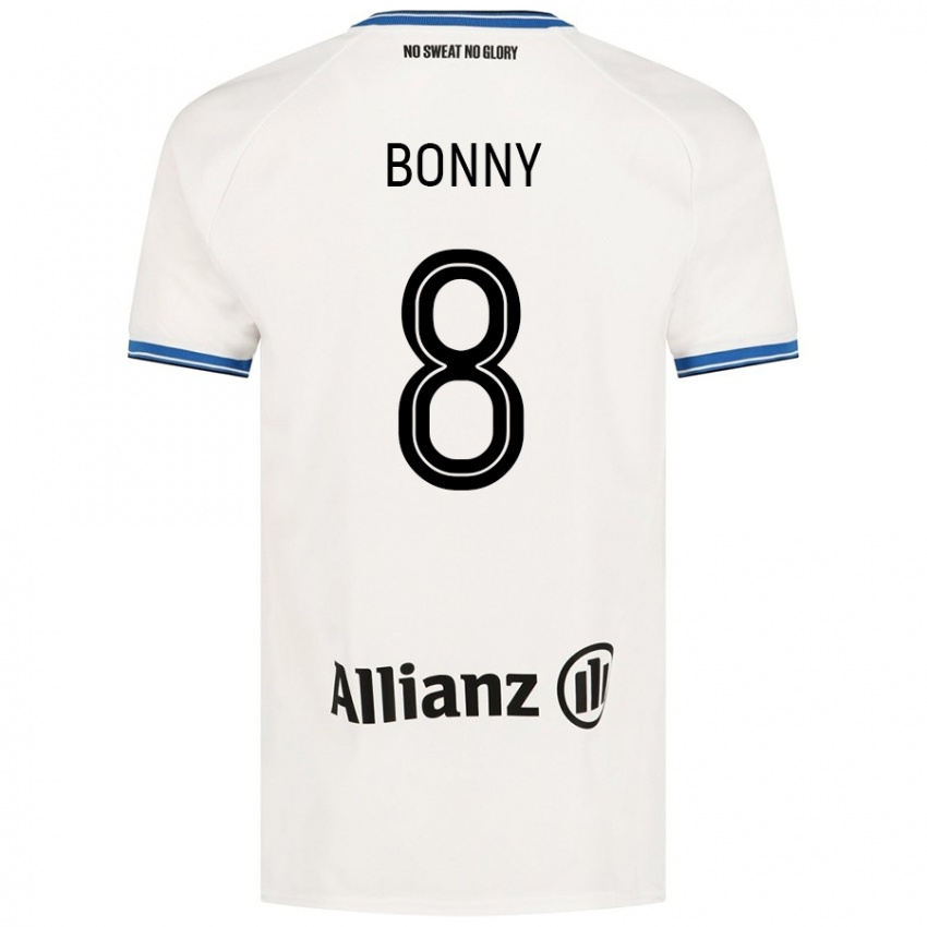 Niño Camiseta Chionne Bonny #8 Blanco 2ª Equipación 2024/25 La Camisa México